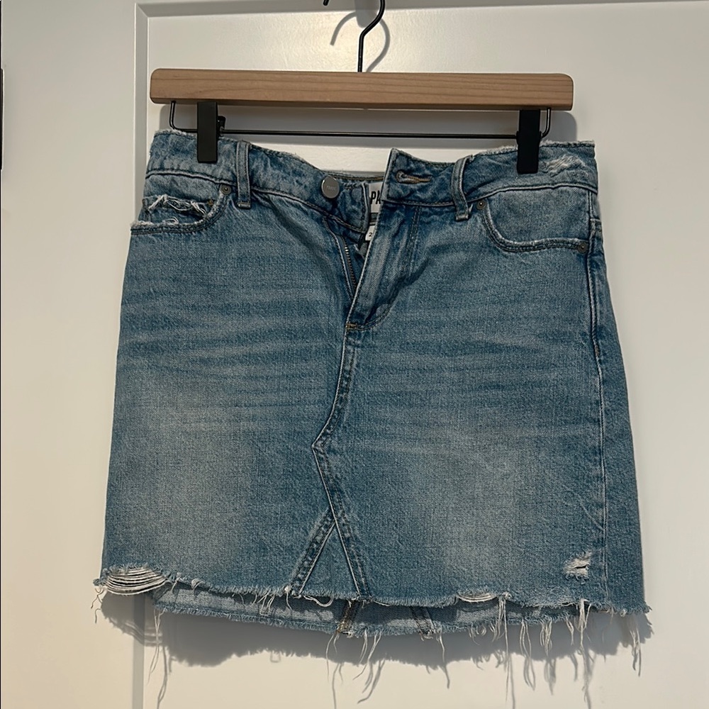 Denim Mini Skirt